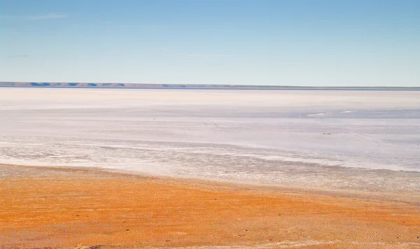 Desierto de lago salado — Foto de Stock