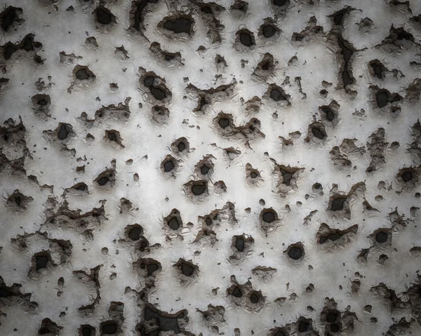 Savaş yırtılmış duvar — Stok fotoğraf