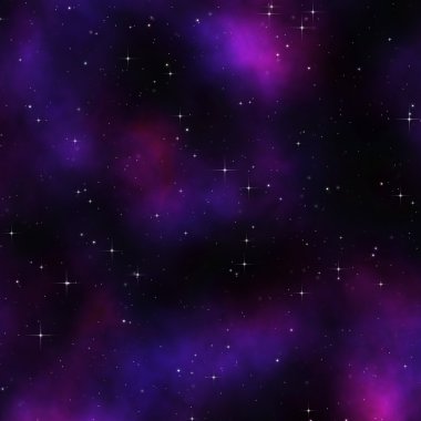 Deep space night sky clipart