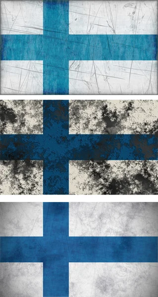 Vlag van finland — Stockfoto
