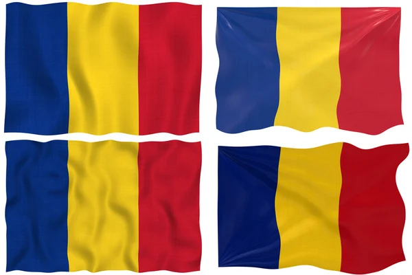 Bandera de Romania — Foto de Stock