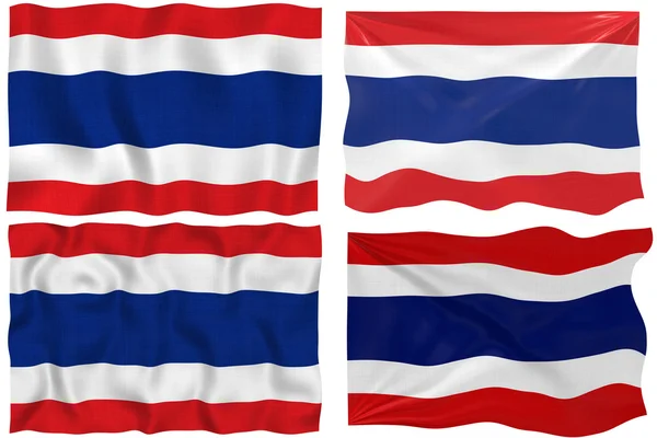 Flag of Thailand — Stock Photo, Image