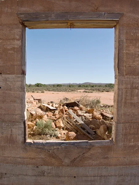 Alte Ruinen in der Wüste — Stockfoto