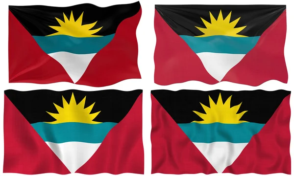 Прапор Антигуа Барбуда — стокове фото