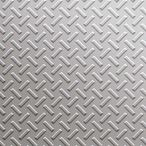 Diamantplatte quadratische Laufflächen — Stockfoto