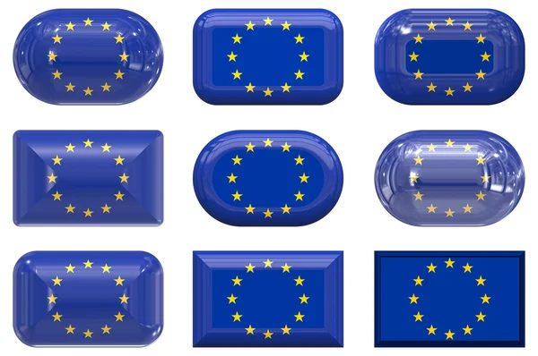 stock image Flag of the european union