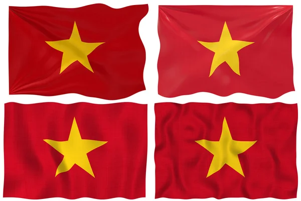 Vlag van vietnam — Stockfoto