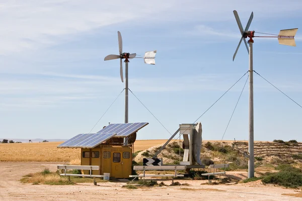 Wind and solar — Stock Photo, Image