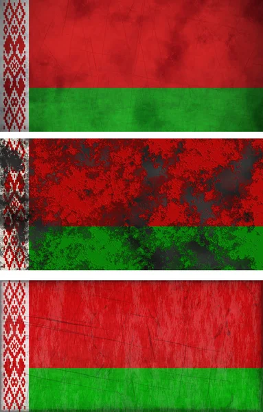 Bandera Białorusi — Zdjęcie stockowe