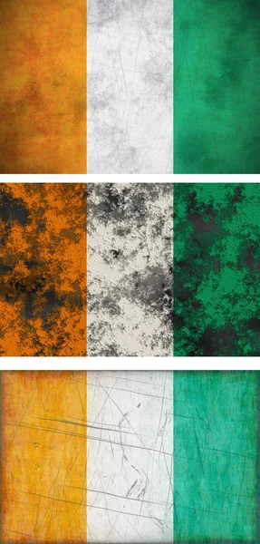 코트디부아르의 깃발 — 스톡 사진