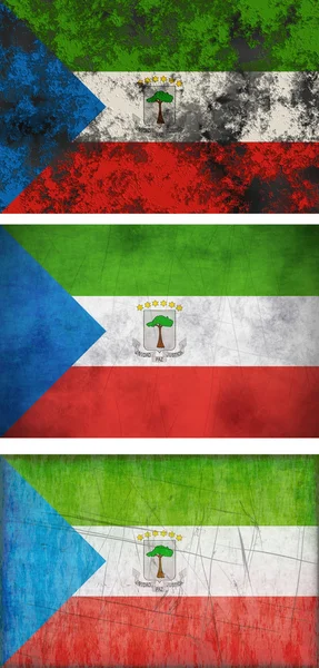 Bandeira da Guiné Equatorial — Fotografia de Stock