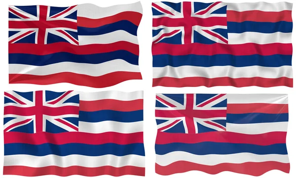 Flag of Hawaii — Stock Photo, Image