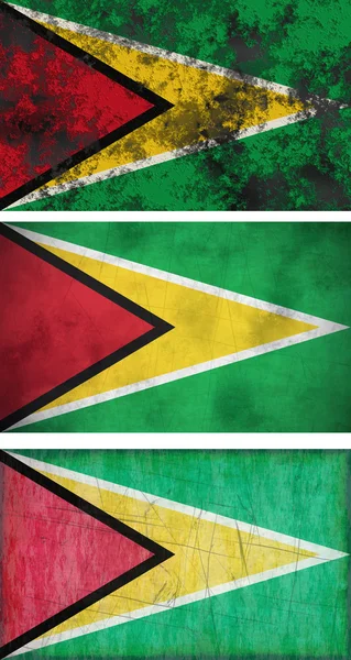 Vlag van Guyana — Stockfoto