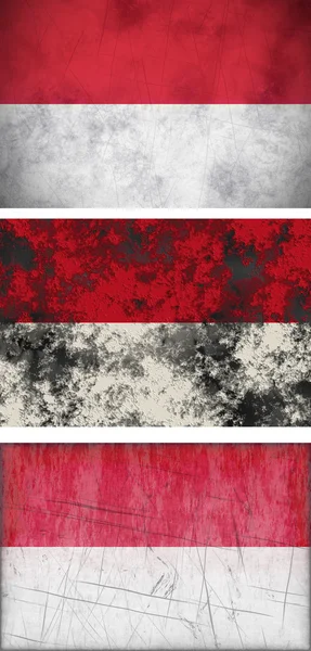 Flaga Indonezji — Zdjęcie stockowe