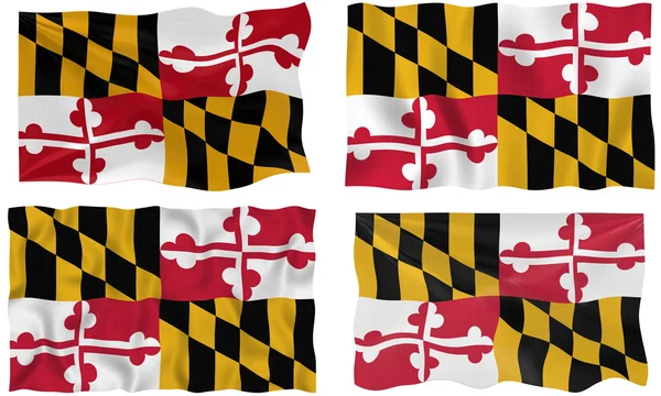 Прапор Меріленду — стокове фото