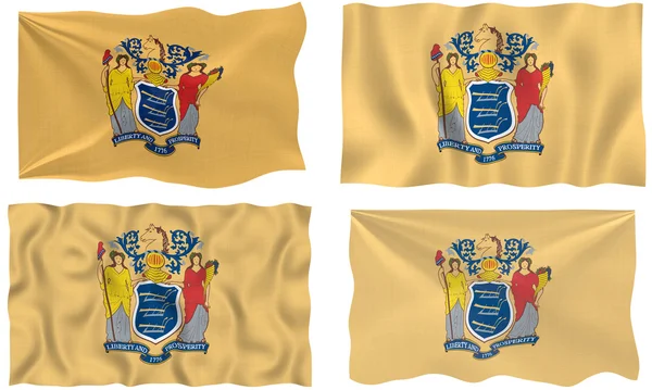 Bandera de New Jersey — Foto de Stock