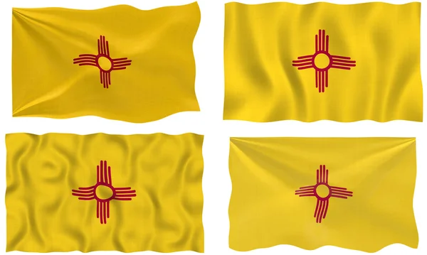 Flagge von New Mexico — Stockfoto