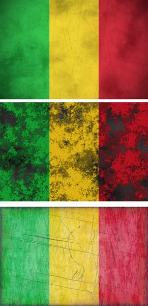 Флаг Мали — стоковое фото