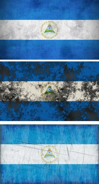 Flag of Nicaragua — Stock Photo, Image