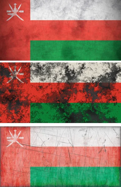 Флаг Омана — стоковое фото