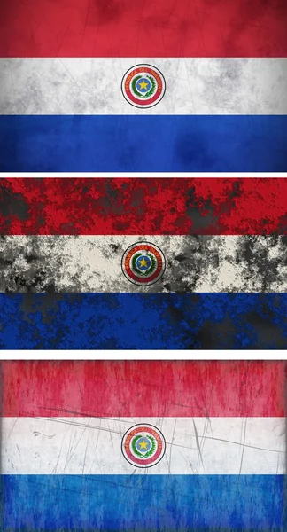 Флаг Парагвая — стоковое фото