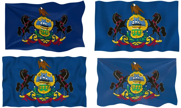 Флаг Пенсильвании — стоковое фото