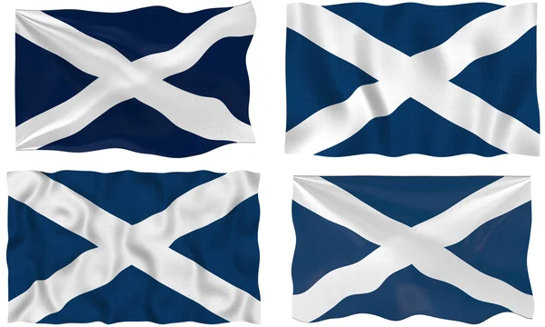 Skócia zászlaja — Stock Fotó