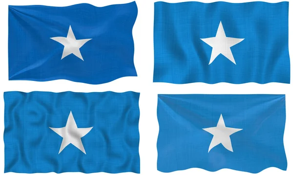 Flagga somalia — Stockfoto