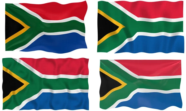 Bandiera del Sudafrica — Foto Stock