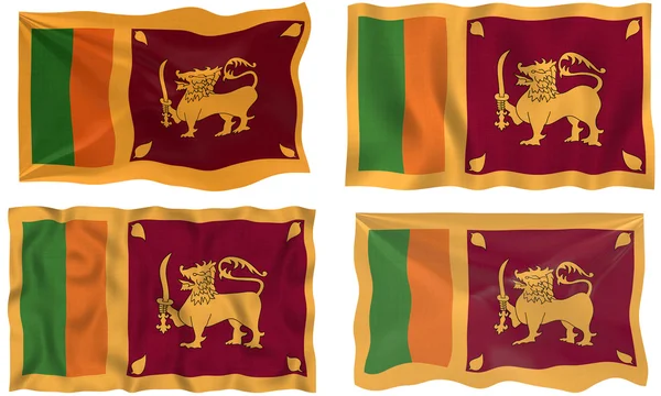 스리랑카의 국기 — 스톡 사진