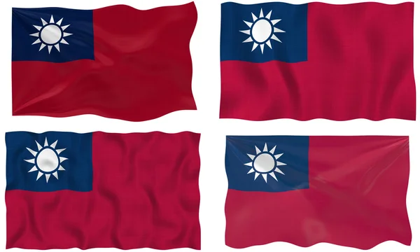Bandiera di Taiwan — Foto Stock