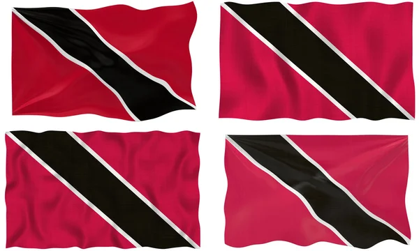 Flag of Trinidad, Tobago — Stock Photo, Image