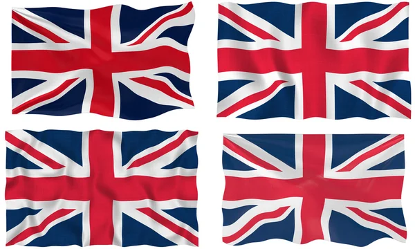 Flagge des Vereinigten Königreichs — Stockfoto