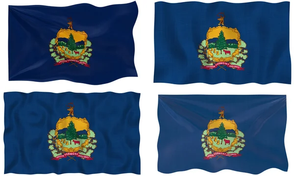 Vermont zászlaja — Stock Fotó