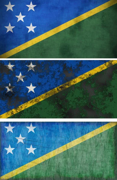 Flag of Solomon Islands — Stock Photo, Image