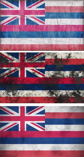 Flaga stanowa Hawajów — Zdjęcie stockowe