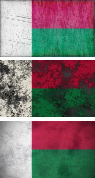 Flagge Madagaskars — Stockfoto