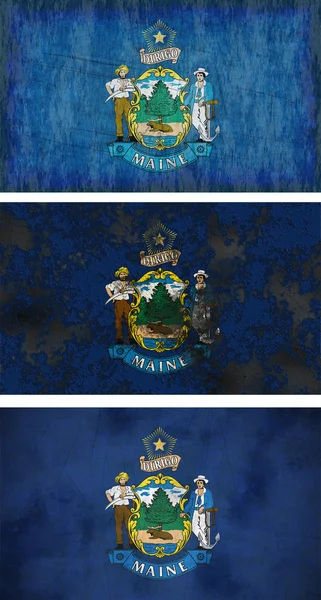 Maine bayrağı — Stok fotoğraf