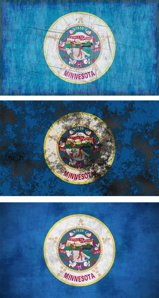 미네소타의 국기 — 스톡 사진