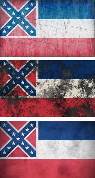 Bandeira de Mississippi — Fotografia de Stock
