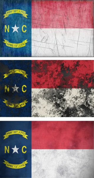 Bendera Carolina Utara — Stok Foto