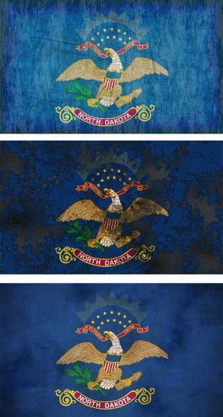 북다코타의 국기 — 스톡 사진