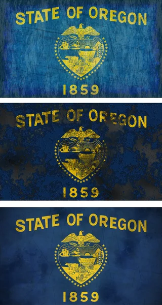 Bandiera dell'Oregon — Foto Stock