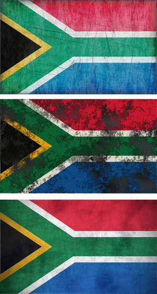 1.南非国旗 — 图库照片