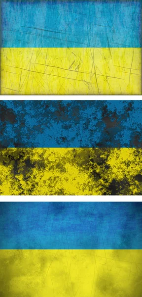 乌克兰的旗子 — 图库照片