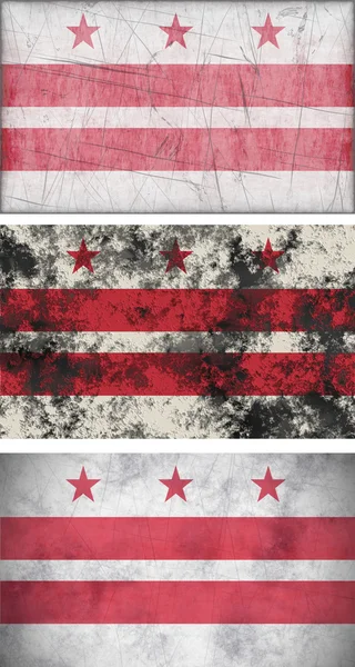 Flag of Washington DC — Stock Photo, Image