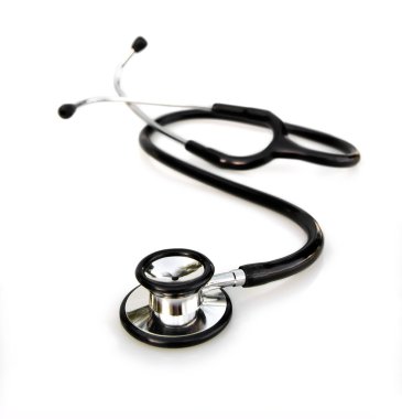 Stethoscope on white clipart