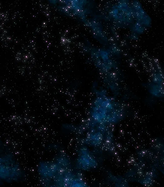 Звезды в открытом космосе — стоковый вектор