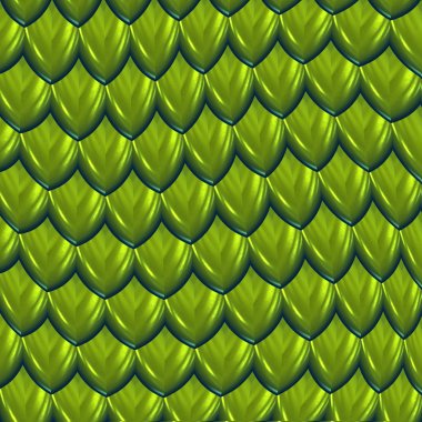 Green dragon scales background clipart