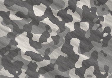 Jungle camouflage fabric clipart